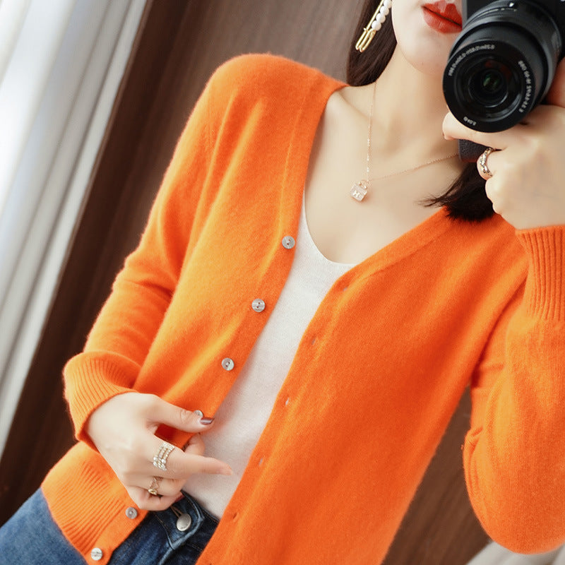 Cardigã Feminino de Inverno
