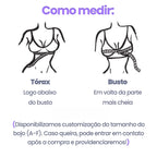 Kit 2 Sutiãs Tomara que Caia Sync Comfort - Sustentação Ideal e Conforto sem Alças + Brindes