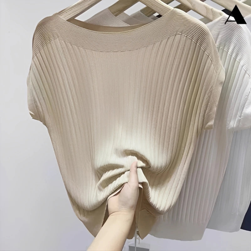 [Queima de Estoque🔥] Compre 1 Leve 5 Blusinhas Lux™ em Malha Viscoelástica (Somente HOJE!)