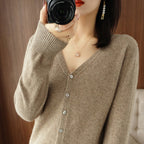 Cardigã Feminino de Inverno